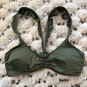 Flirty Ruffle Bikini Top